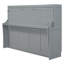 Lit escamotable double avec levage hydraulique, conception de bureau et rangement intégré, gris, peu encombrant et durable-660986245-660985466