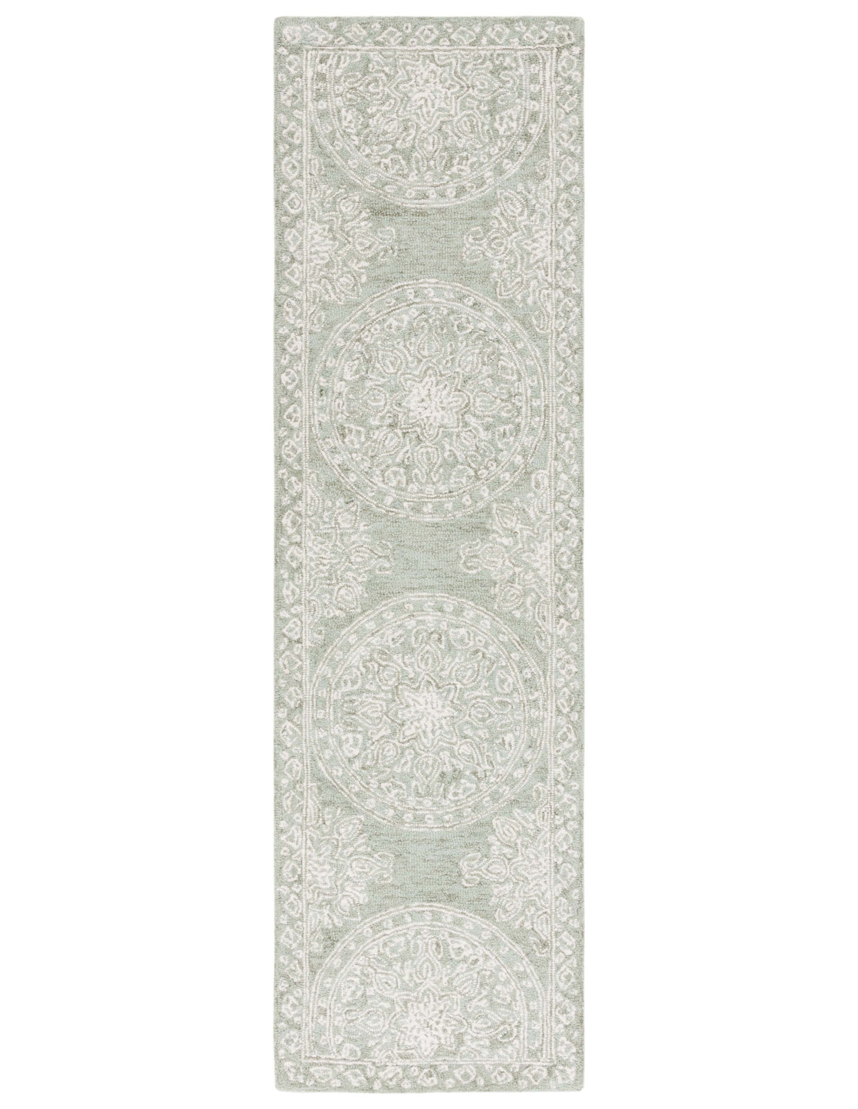 Lauren Lauren Ralph Lauren Hand Tufted Wool & Cotton Geometric Rug, Runner 2'3" x 8'