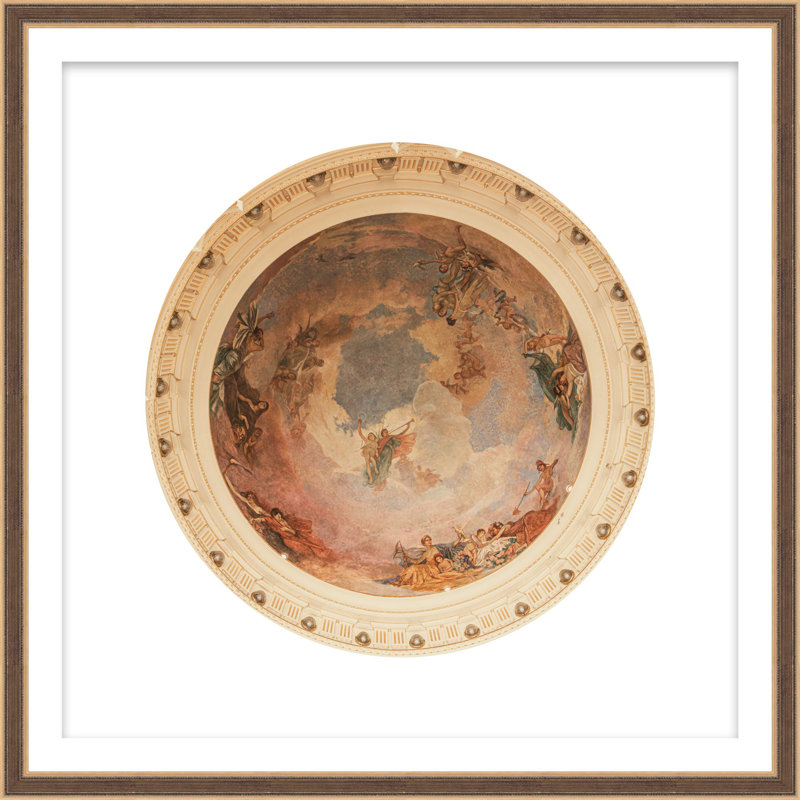 A Fresco 1 Framed Photographic Print, 40.25" H x 40.25" W
