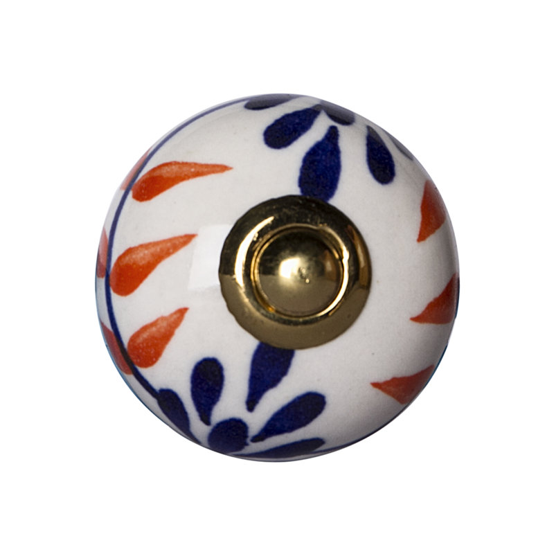 Hand Painted 1.5" Diameter Mushroom Knob Multipack