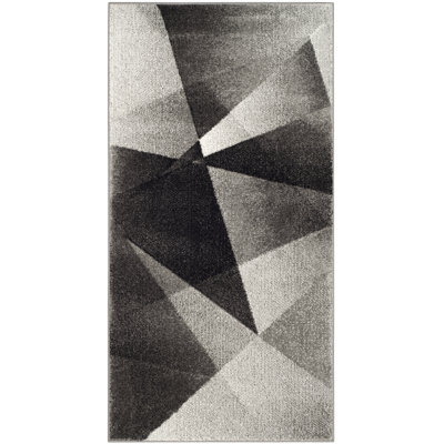 Tapis gris / noir Asumi