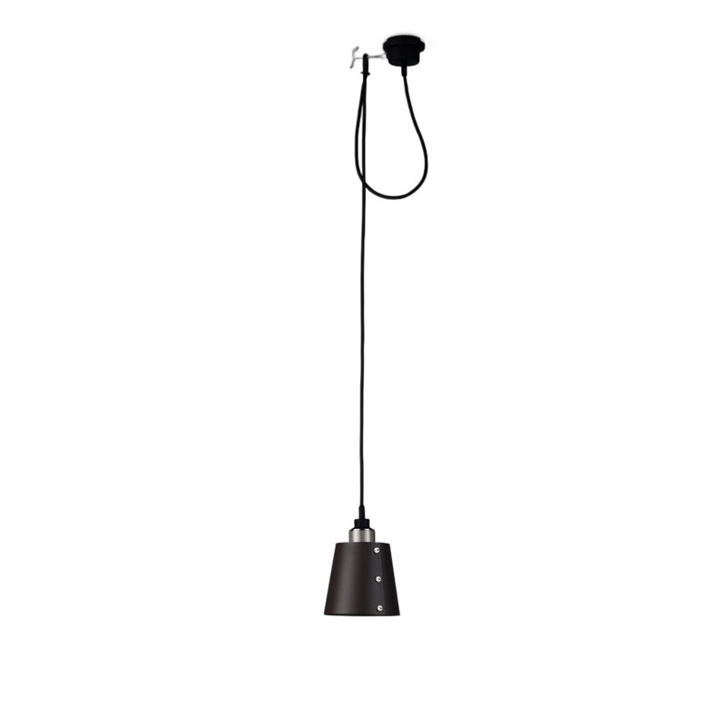 1 - Light Pendant, Stainless Steel, Graphite