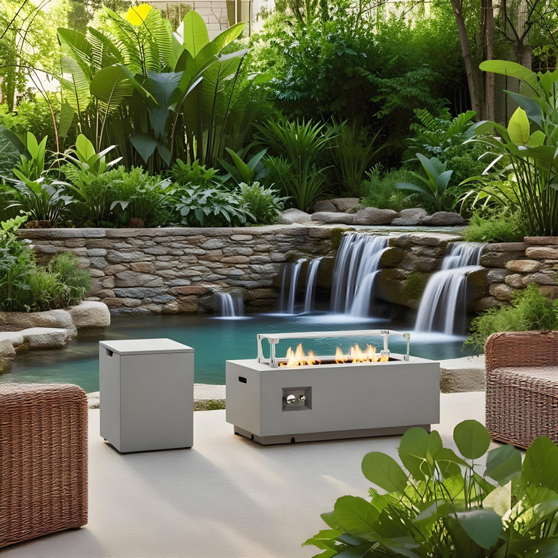 Patio Modern Stylish Fire Pit