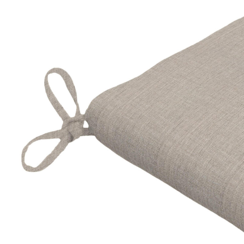 Sunbrella Indoor/Outdoor Reversible Seat Cushion, 20" W x 20" D, Spectrum Eggshell