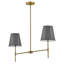 Lustre cylindrique à 2 lumières Blake-1517986577