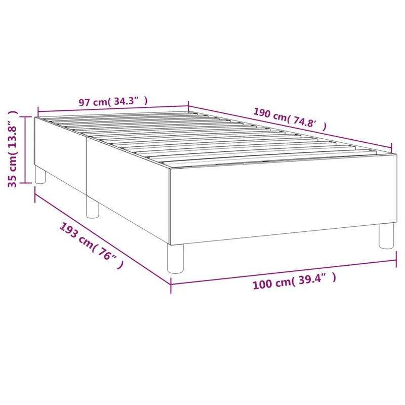 Bed, Single (3')