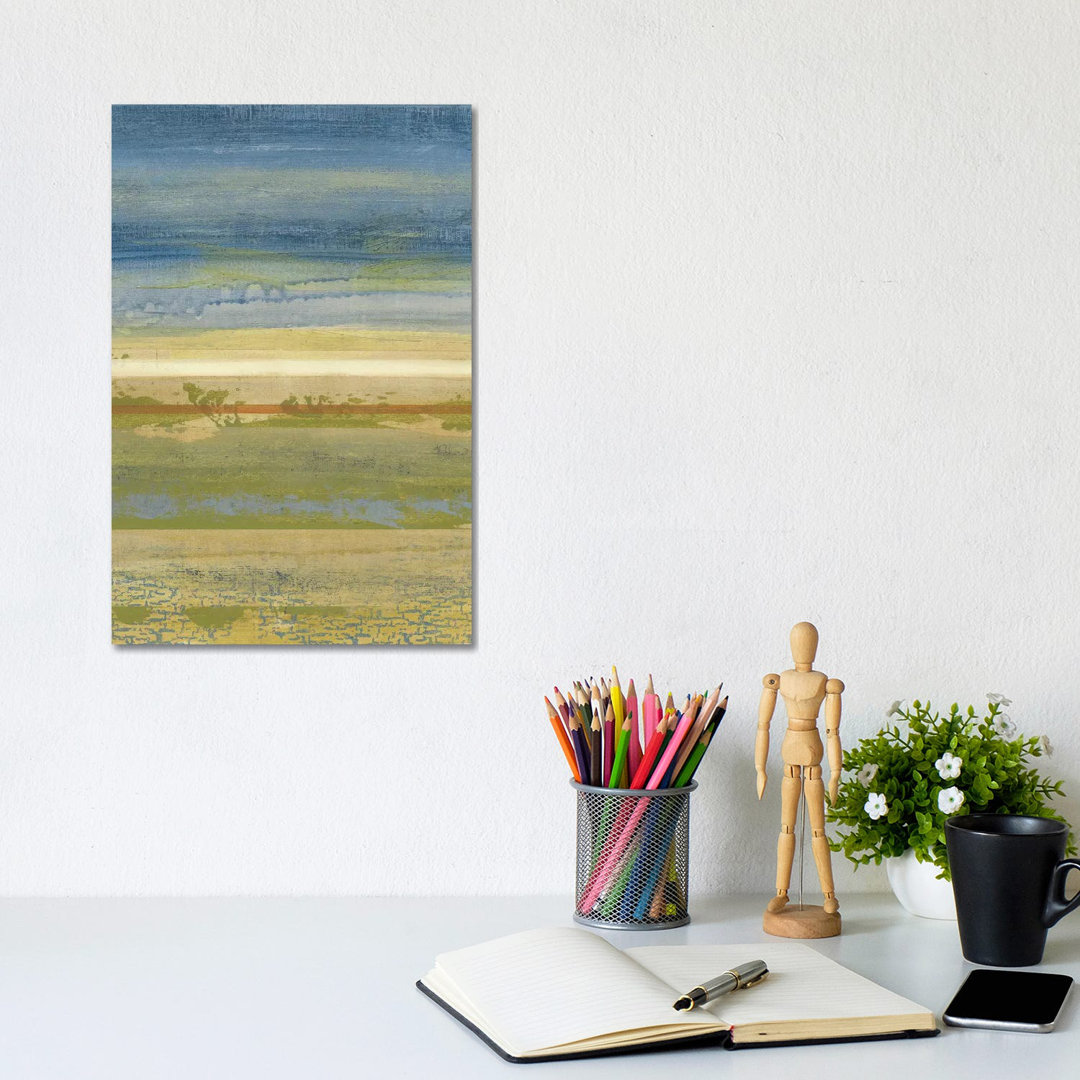 Sky And Earth II by Megan Meagher - Wrapped Canvas Painting