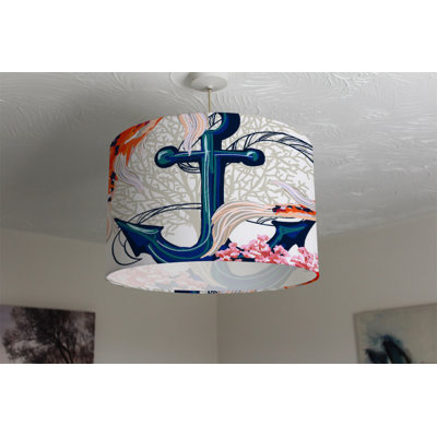 Cotton Drum Lamp Shade ( Uno )