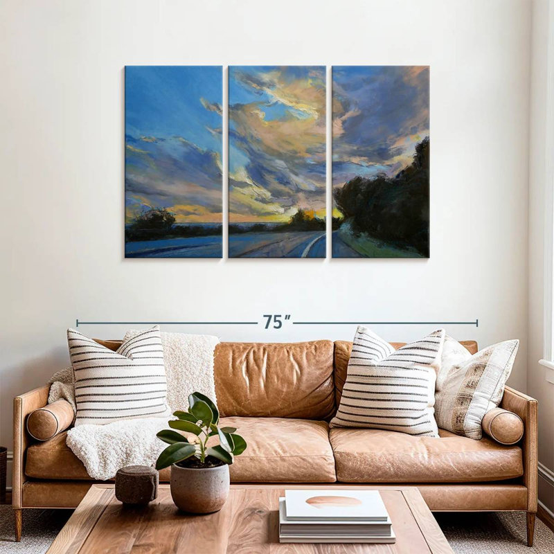 Alvord The Road to Sunset Beach, 36" H x 57" W