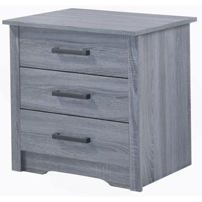 Table de chevet Glory Furniture, gris