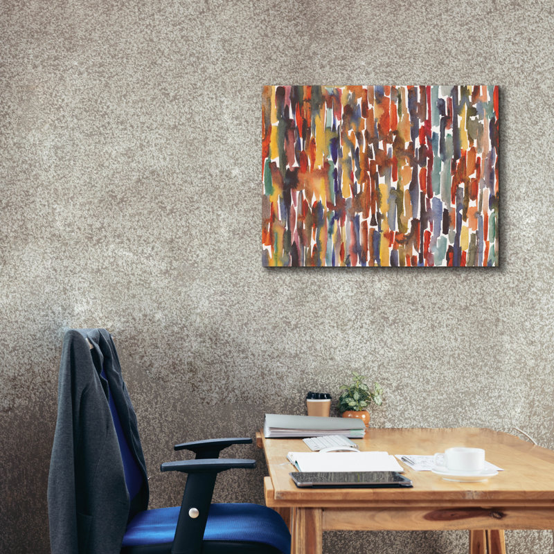 «Strata 2» par Cheryl Warrick, art mural, H 26 po x l 34 po