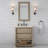 Arayana 30'' Single Bathroom Vanity with Marble Top-817691264