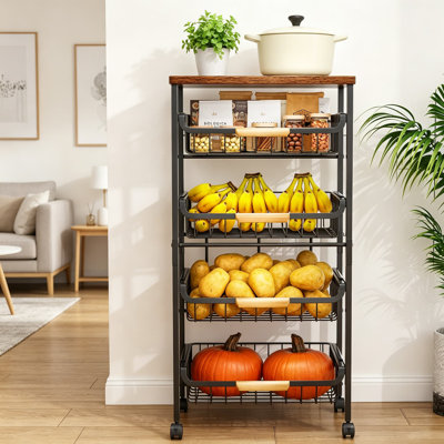 Chariot utilitaire 5 niveaux