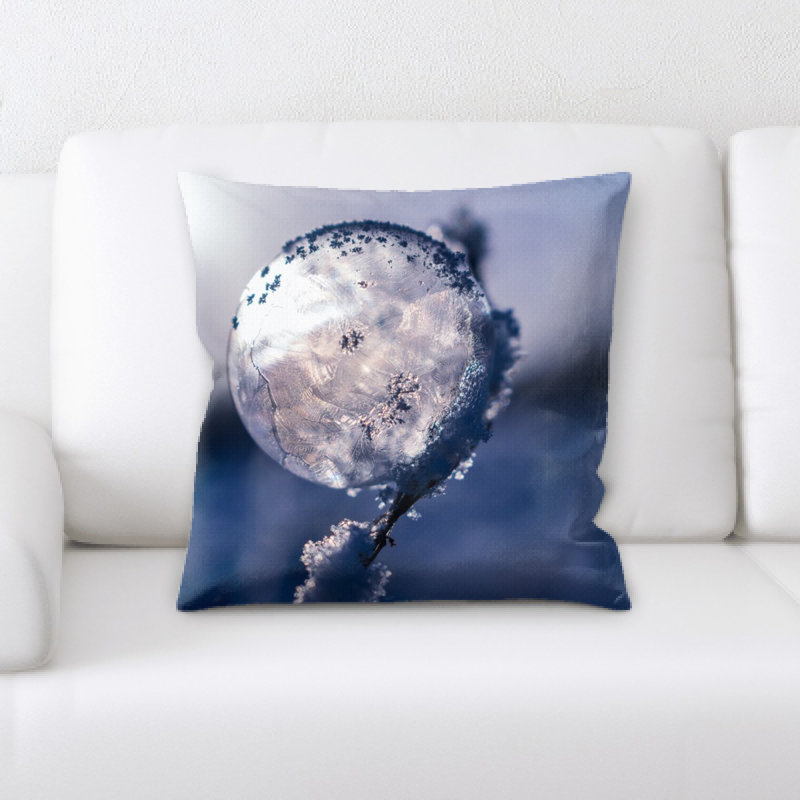 Soap Bubble Throw Pillow