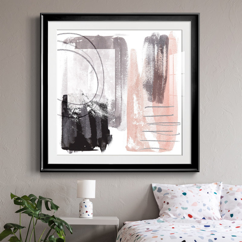 Coexistance III - reproduction encadrée de qualité supérieure - prête à être accrochée, H 30,5 po x l 30,5 po x P 1,5 po