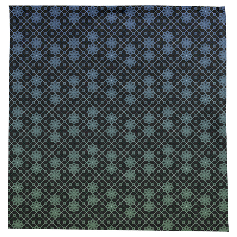 Leffel Tablecloth, Green/Blue
