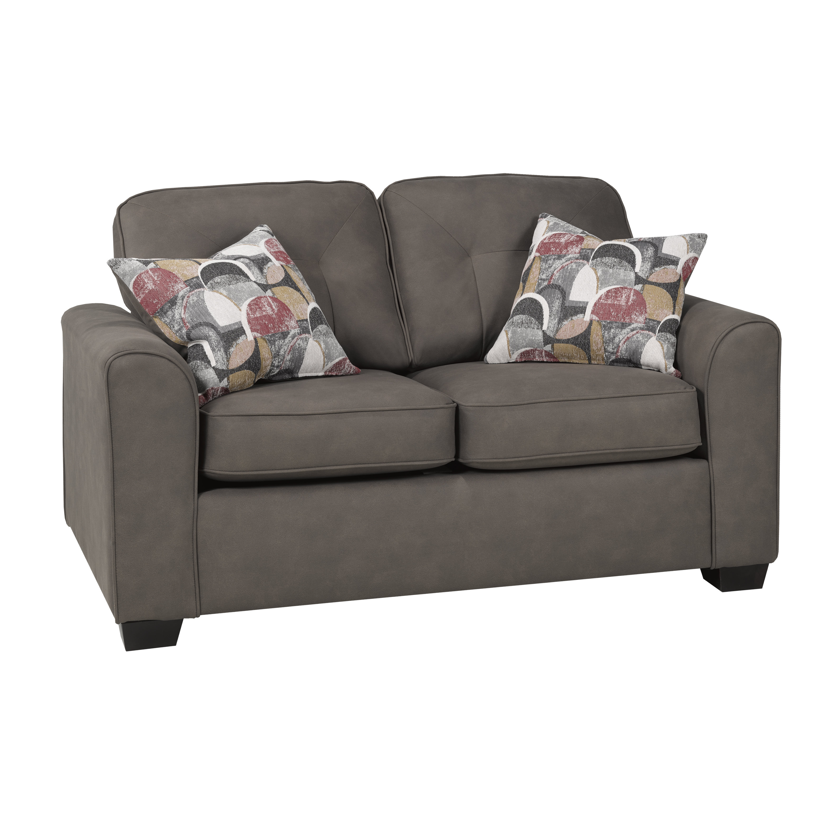 Latitude Run® 62" Flared Arm Loveseat with Reversible Cushions | Wayfair