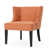 100% polyester orange est en rupture de stock