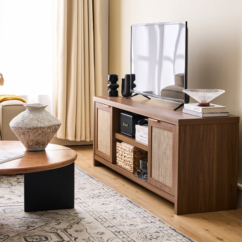 TV Stand for TVs up to 65, Special Walnut