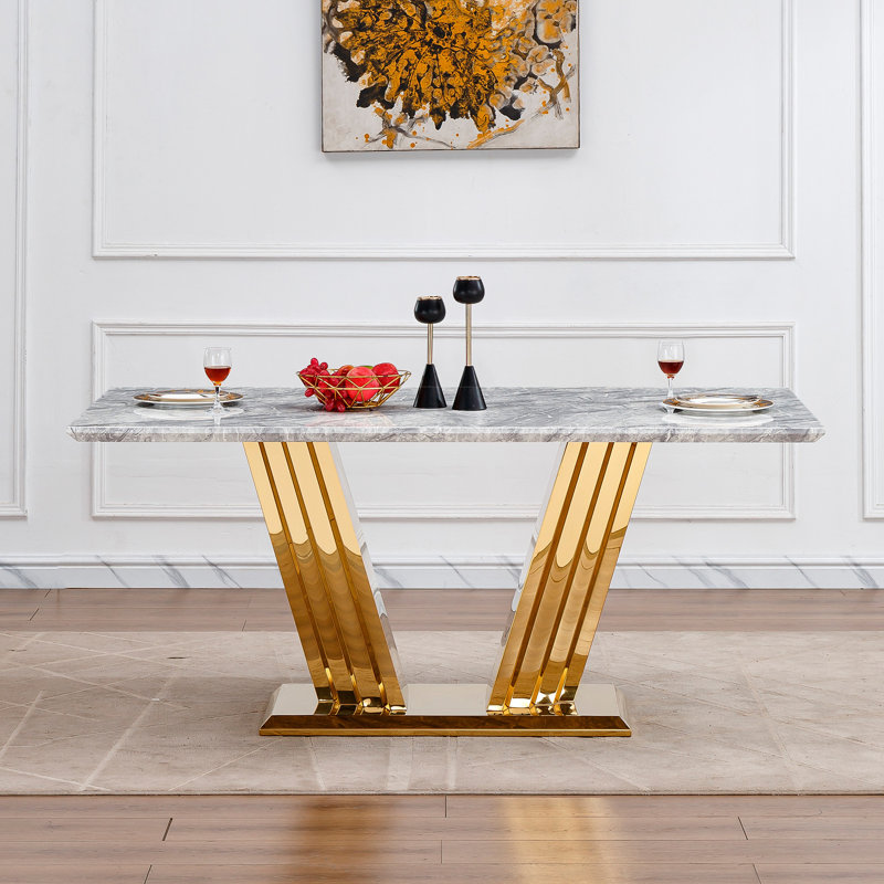 Table de cuisine 70 po Modern Modern