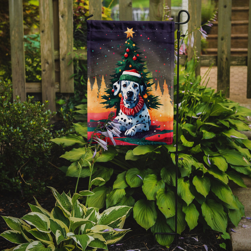 Double Sided Polyester Christmas, 15.5'' H x 11.25'' W