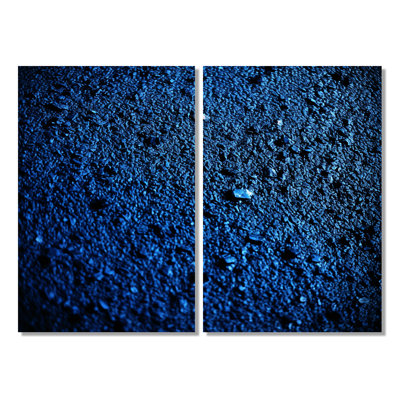 Abstract Euphoria Deep Blue Happiness - Blue Wall Decor