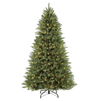 Fraser 90' Lighted Artificial Fir Christmas Tree