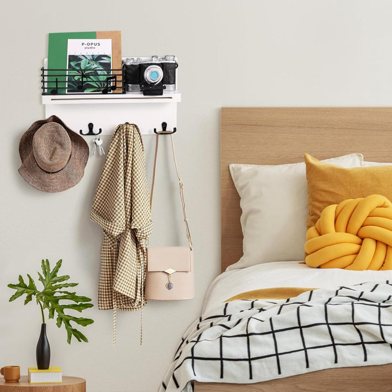 Wall Organizer with Mail Storage