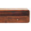 Console flottante en noyer de Californie