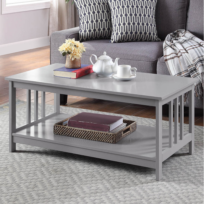 Ensemble de 3 tables basses Aidia, gris