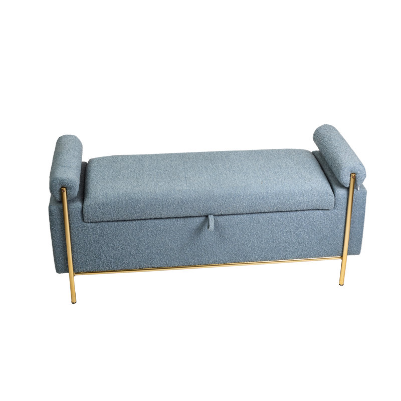 Repose-pieds rectangulaire avec rangement Eib