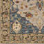 Alford Oriental Handmade Tufted Wool Taupe/Dark Blue/Light Gray Area Rug-1443269910