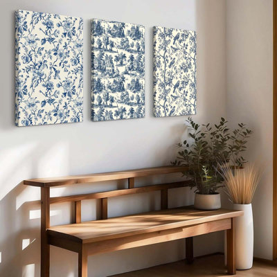 3 Piece Wrapped Canvas Print