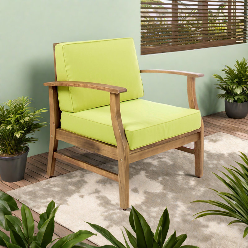 CHAISE CLUB, Brun, Vert