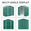 Bhola 6.5ft x 3.5ft Metal Garden Shed