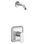 Ensemble de garniture de robinet de douche Genta LX, valve et pomme de douche vendus séparément