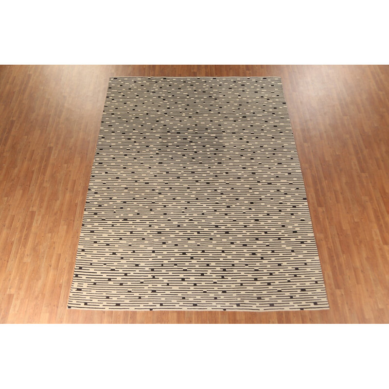 Tapis rayé népalais 9 x 12