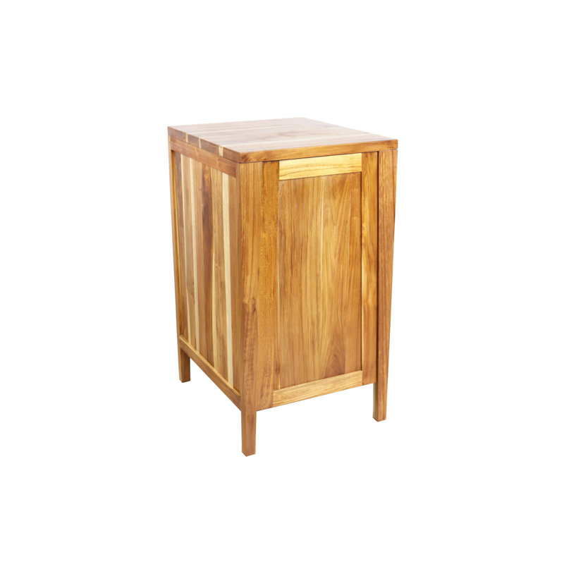 Meuble-lavabo autoportant de 18 po avec plateau en bois massif EcoDecors Signifiacado®