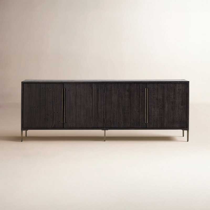 Wyeth 88'' W Sideboard, Dark Carbon