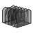 5-Section Mesh Desktop File Sorter Organizer