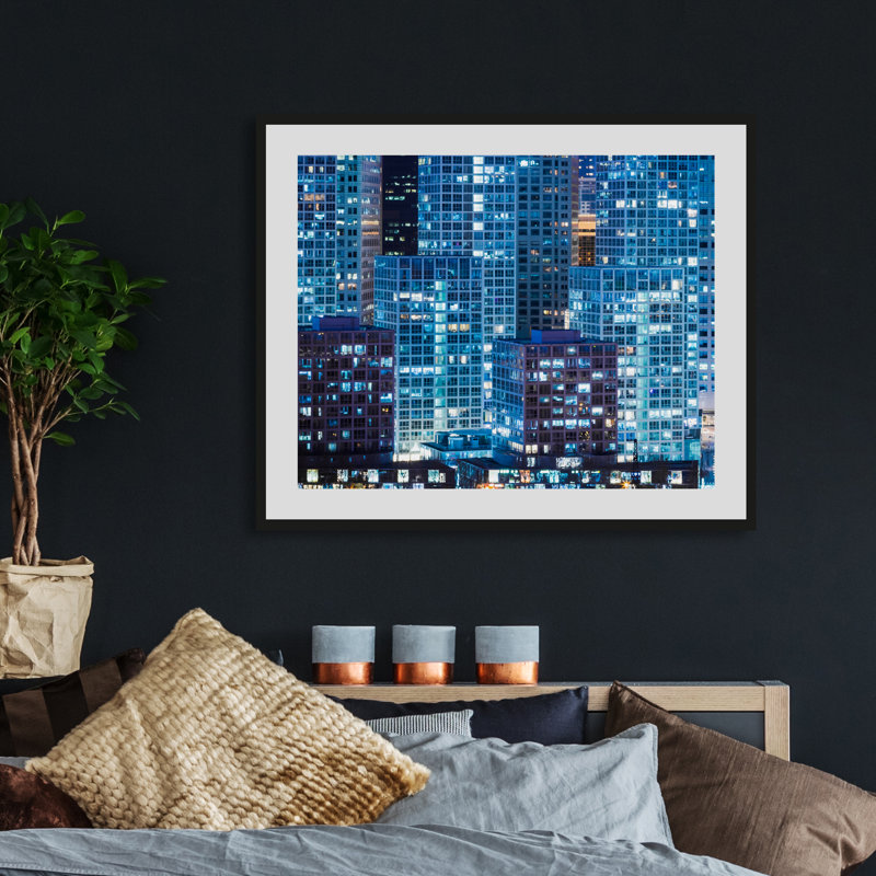 Skyscrapers - No Frame Print on Plastic / Acrylic, 80 cm H x 120 cm W