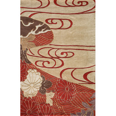 Steiger Wool Floral Indoor Rug