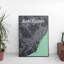 Barcelona City Map - No Frame Print-1406909572