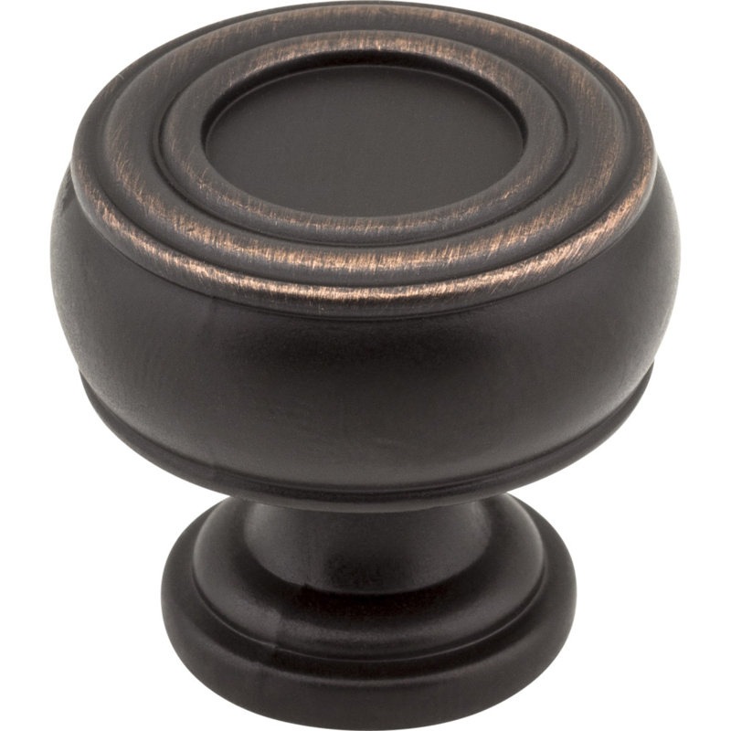 Bremen II Round Knob, Brushed Oil Rubbed Bronze