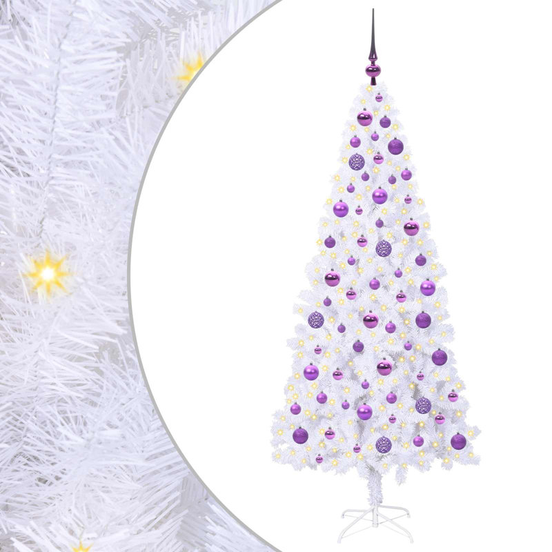 9.19' H Christmas Tree, Purple