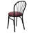 Prompton Fan Back Metal Chair with Vinyl Seat - Hospitality Seating-1235450056