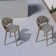Patio Bar Stool with Cushion