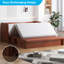 Grand lit escamotable Murphy avec grand tiroir de rangement et chargement USB, cerisier-640051901
