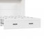 Armoire-lit escamotable pliable avec station de charge-22558214