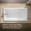 Mariposa 66" x 35.875" Whirpool Bathtub-10978449
